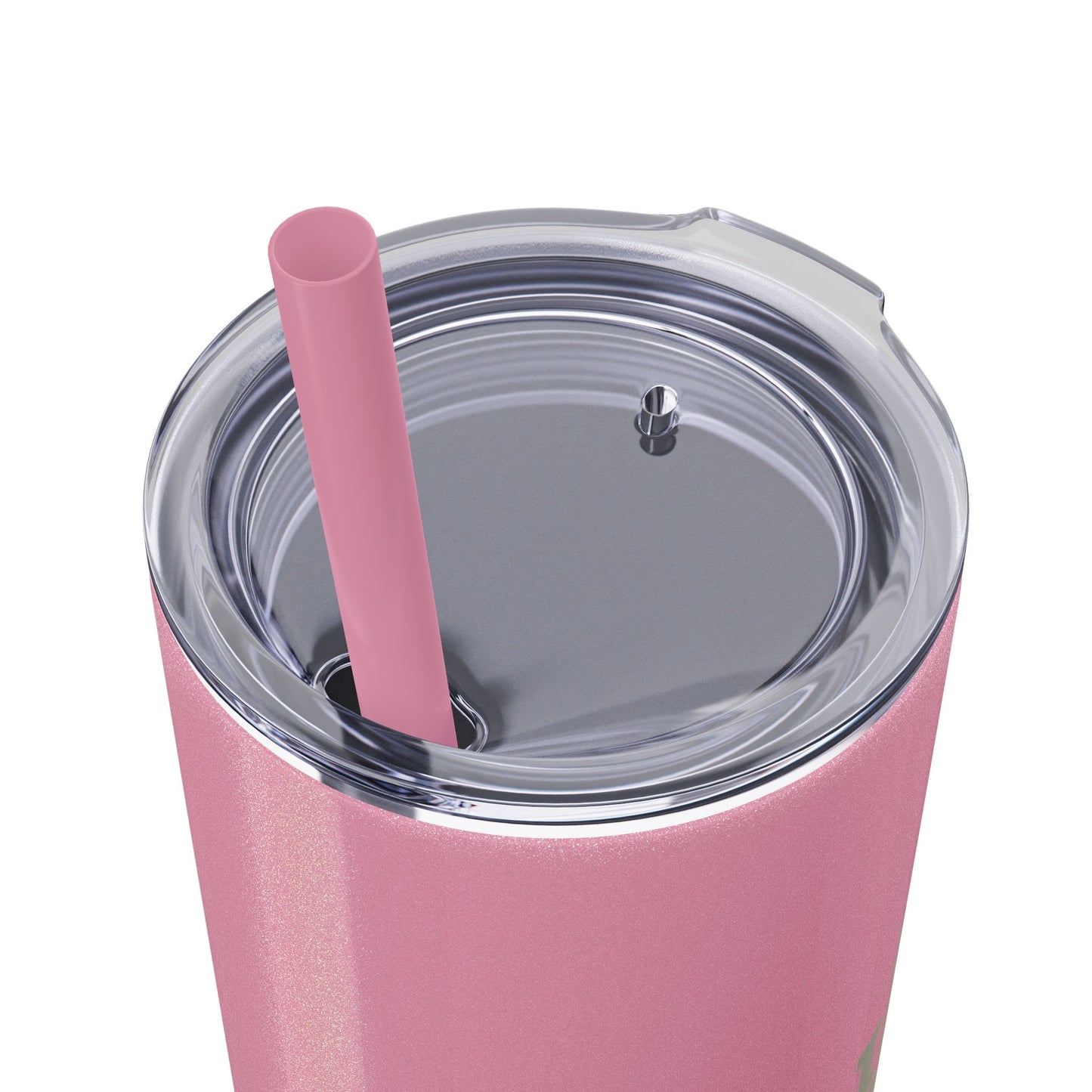 I Read to Escape the Real World Skinny Glitter Tumbler with Straw, Perfect for Space Lovers, Travel Mug, Coffee Cup, Drinkware