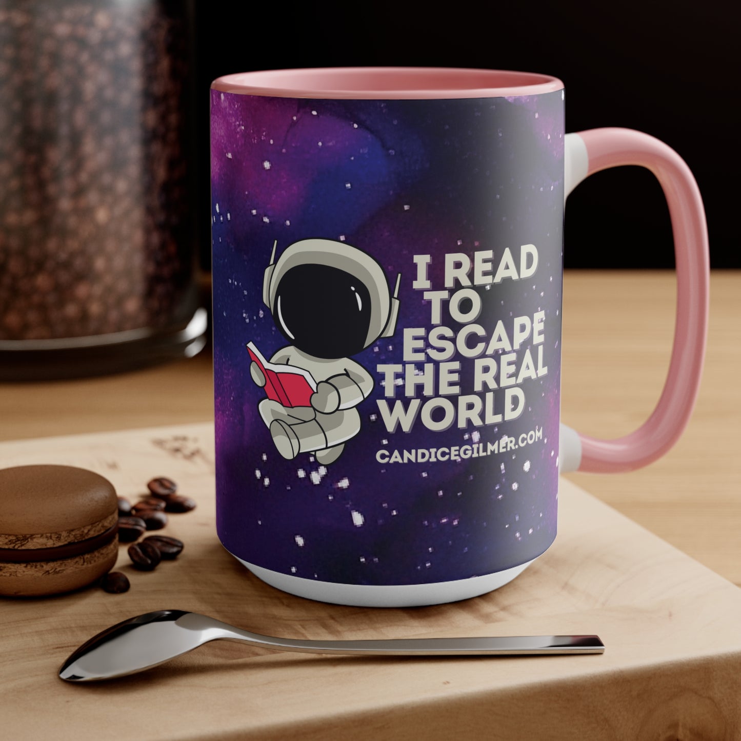 I Read to Escape the Real World Coffee mug
