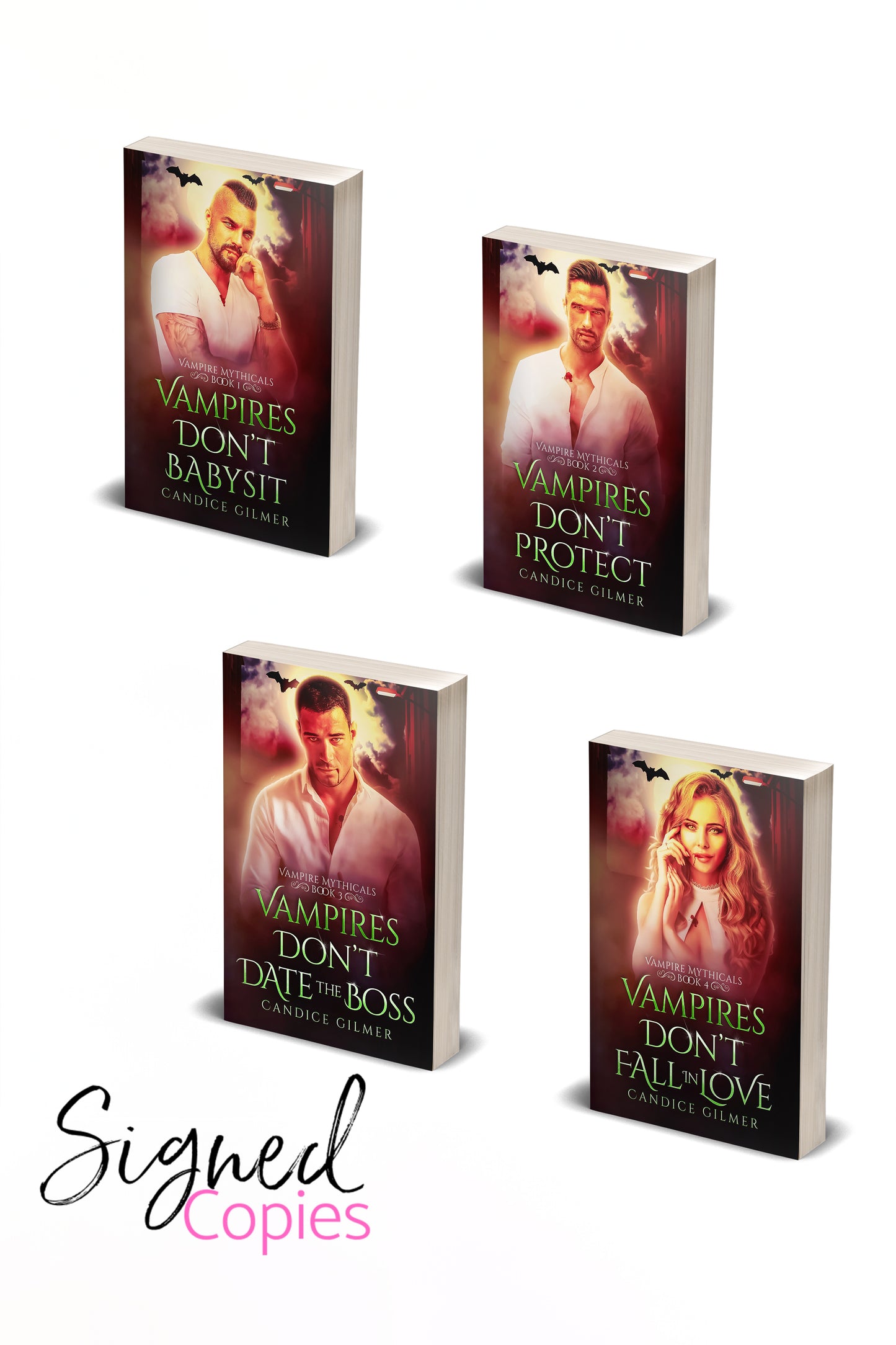 Vampire Mythicals 4 Book Print Bundle