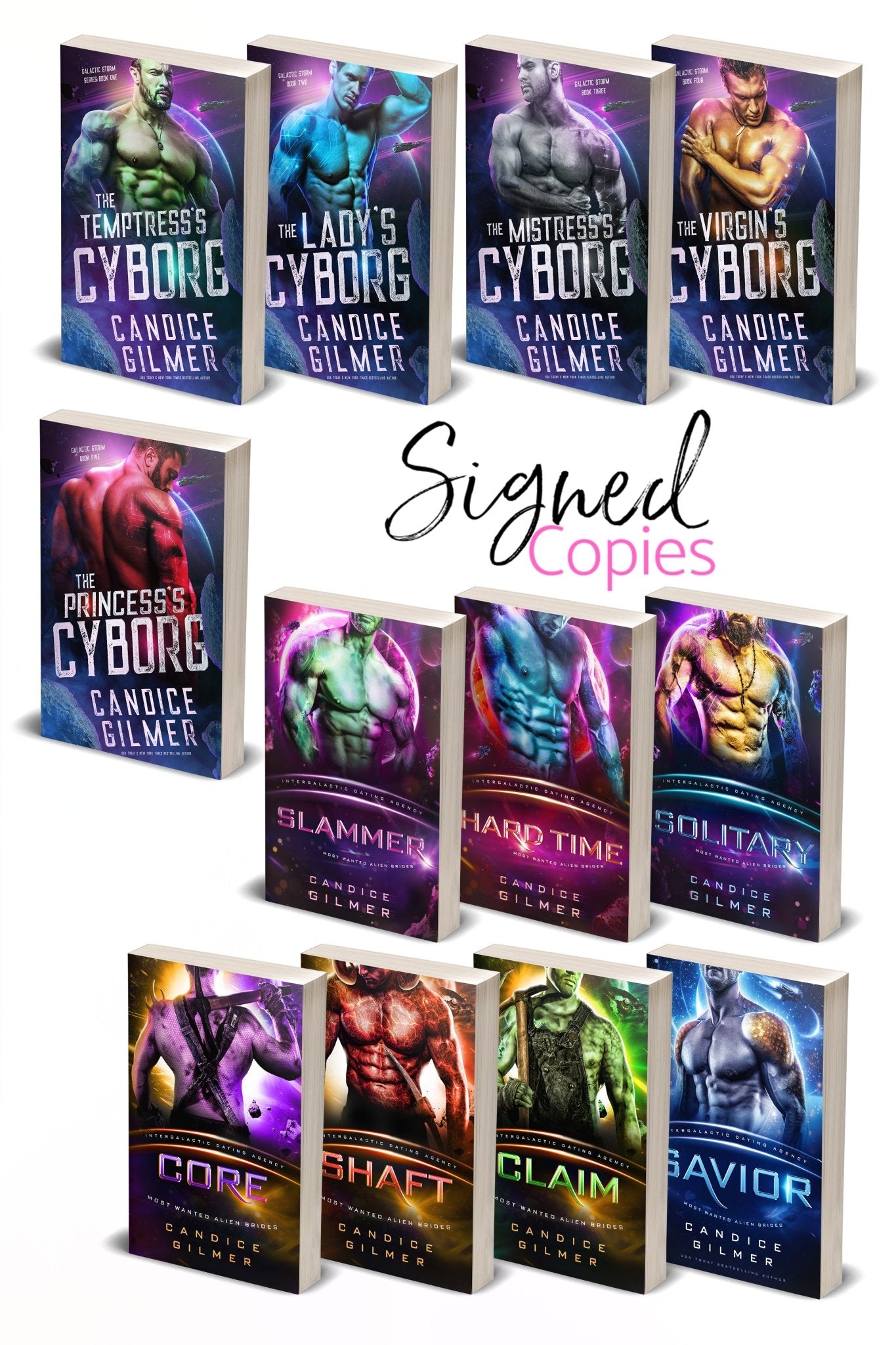 Cyborgs and the IDA Big Print Bundle - Candice Gilmer Books
