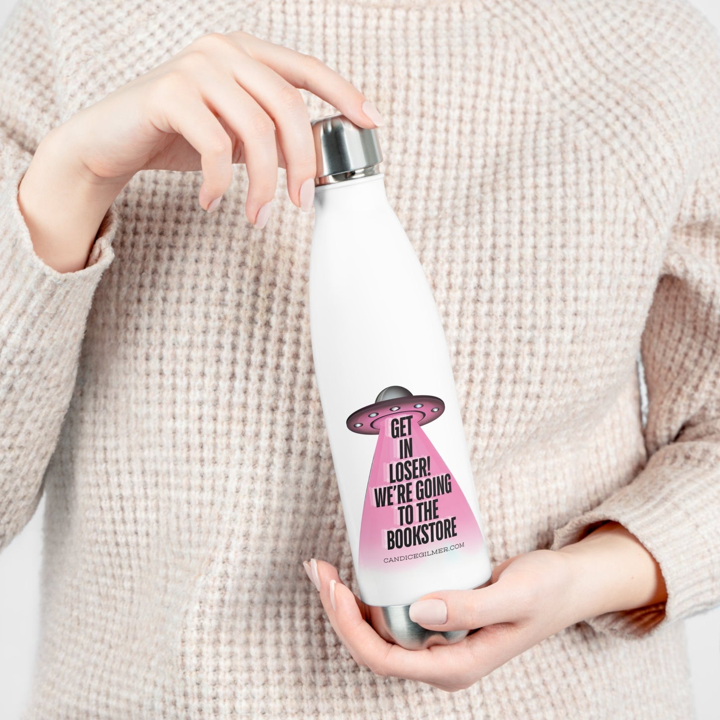 Get in Loser! Insulated Water Bottle - Candice Gilmer Books
