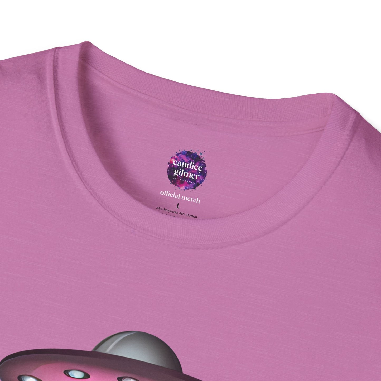 Get In Loser! T-Shirt, Unisex Softstyle Tee, Bookstore Lover Gift, Alien Graphic Tee, Fun Casual Wear, Unique Gift for Nerds - Candice Gilmer Books