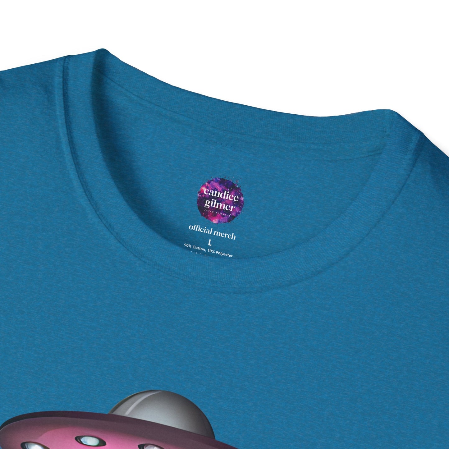 Get In Loser! T-Shirt, Unisex Softstyle Tee, Bookstore Lover Gift, Alien Graphic Tee, Fun Casual Wear, Unique Gift for Nerds - Candice Gilmer Books