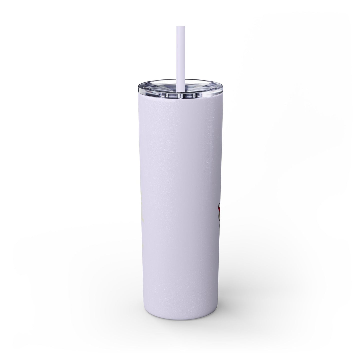 I Read to Escape the Real World Skinny Glitter Tumbler with Straw, Perfect for Space Lovers, Travel Mug, Coffee Cup, Drinkware - Candice Gilmer Books
