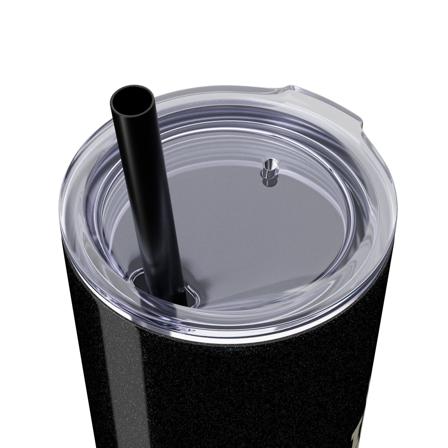 I Read to Escape the Real World Skinny Glitter Tumbler with Straw, Perfect for Space Lovers, Travel Mug, Coffee Cup, Drinkware - Candice Gilmer Books