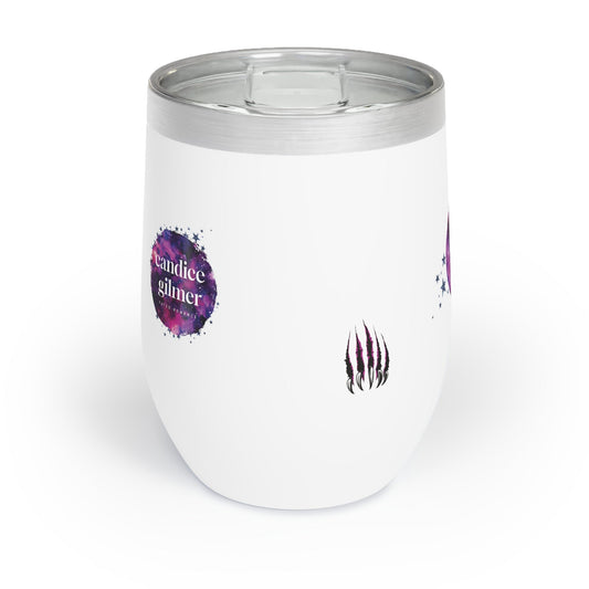 Chill Wine Tumbler - Time to Read Romance and Space Out, Perfect for Wine Lovers, Reading Enthusiasts, Unique Gift for Holidays, Fun [...] - Candice Gilmer Books