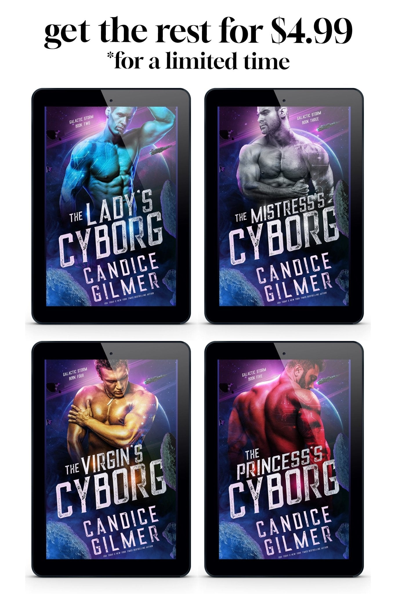 Galactic Storm Add - On Bundle - Candice Gilmer Books