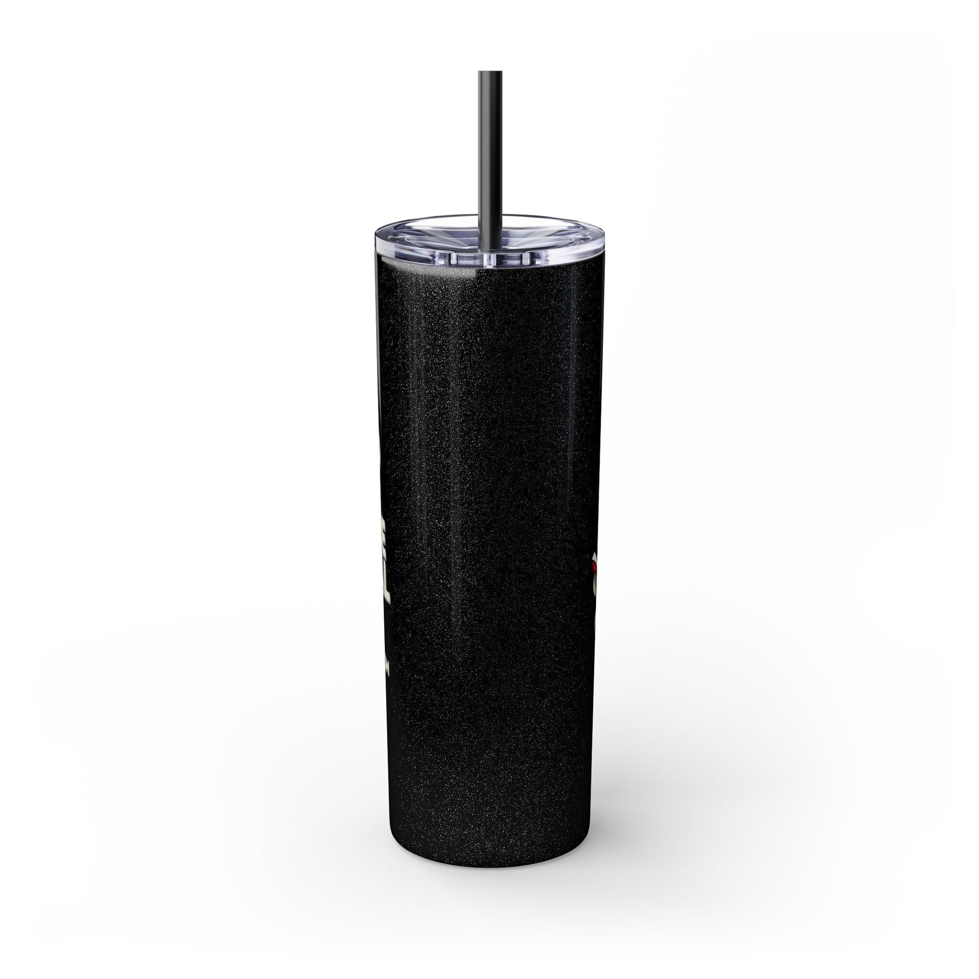 I Read to Escape the Real World Skinny Glitter Tumbler with Straw, Perfect for Space Lovers, Travel Mug, Coffee Cup, Drinkware - Candice Gilmer Books