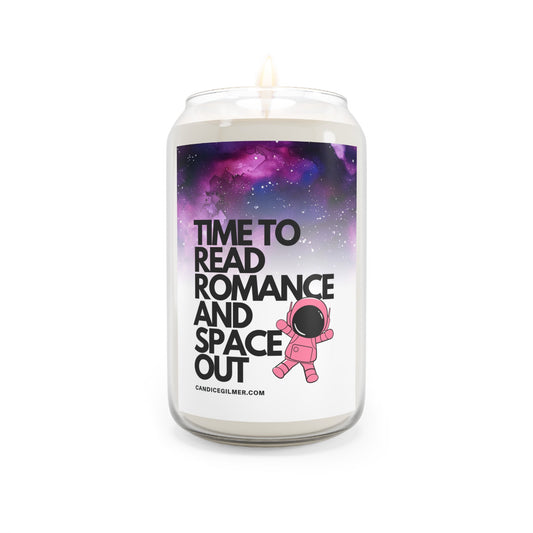 Time to Read Romance and Space Out Candle - Candice Gilmer Books